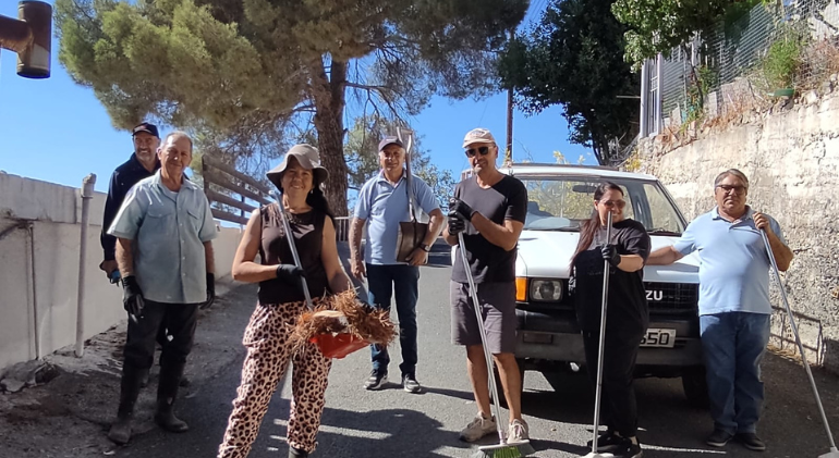 Εθελοντικός καθαρισμός κοινότητας Ζωοπηγής